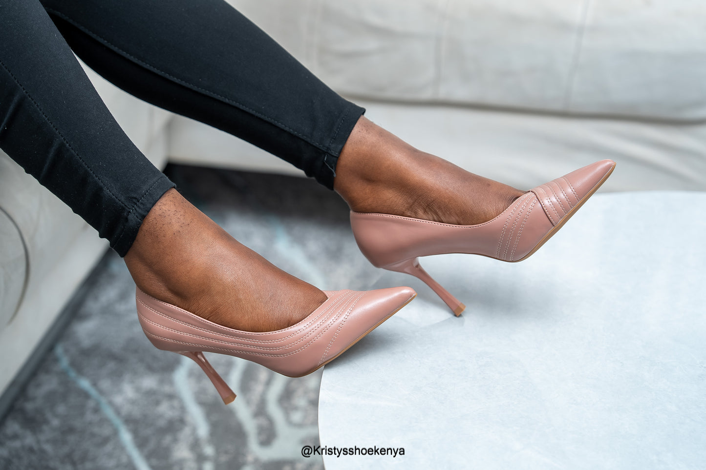 Strippy Heels