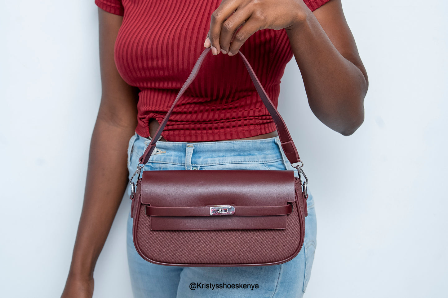 Tatty handbag