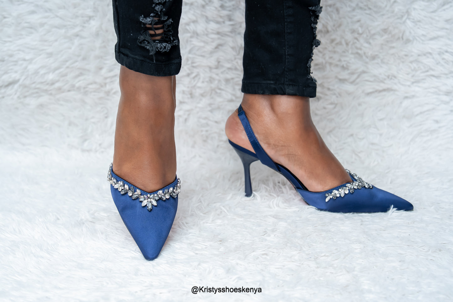 Glitter heels