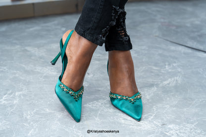 Glitter heels