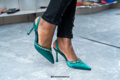 Glitter heels