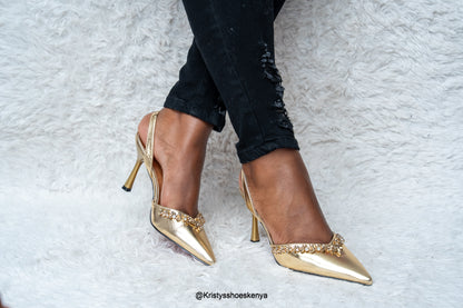 Glitter heels