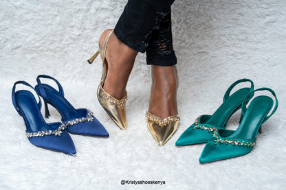 Glitter heels