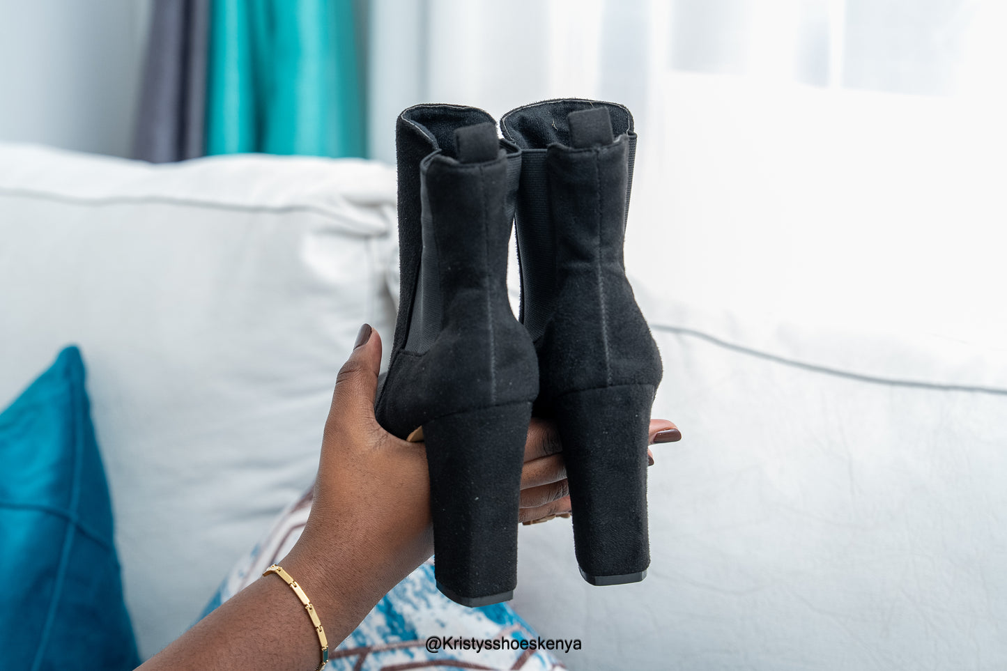Lora Block Ankle boots