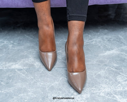 Lila block heels