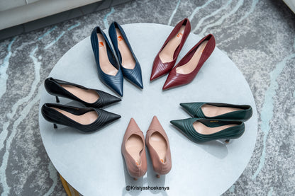 Strippy Heels