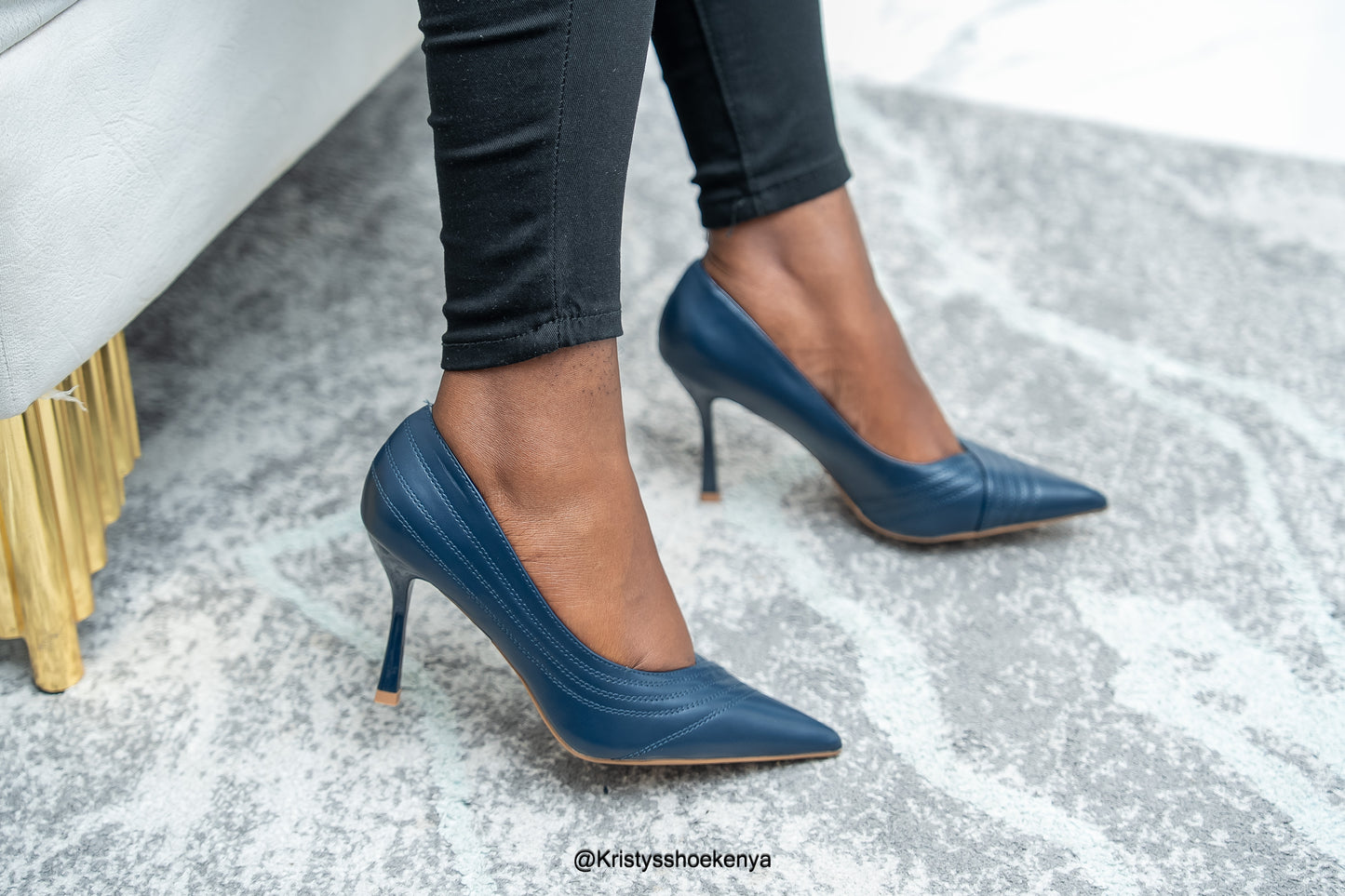 Strippy Heels