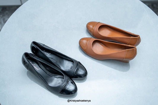 Wellie wedge heels