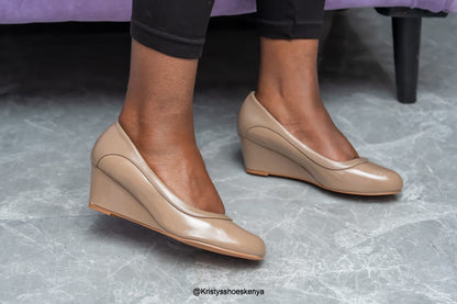 Erika Wedge heels